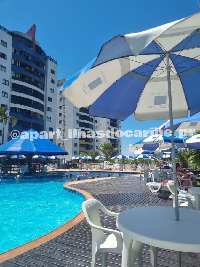 Apto Cond Ilhas Do Caribe - Pr - Beira Mar Matinhos Exterior foto