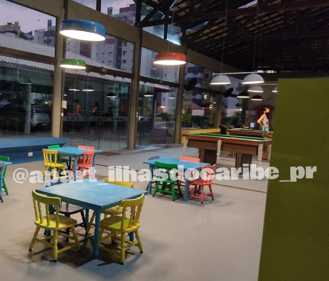 Apto Cond Ilhas Do Caribe - Pr - Beira Mar Matinhos Exterior foto