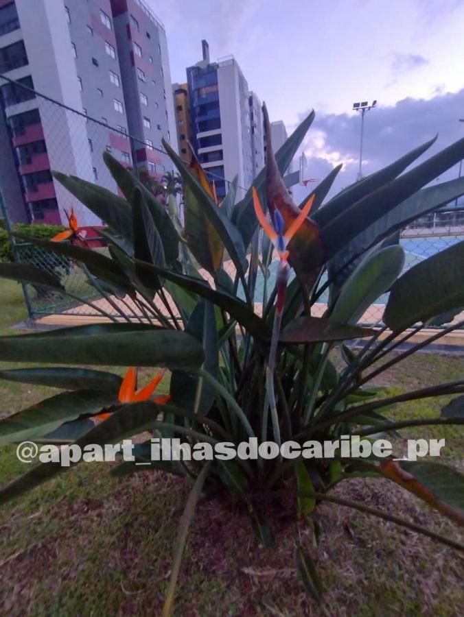 Apto Cond Ilhas Do Caribe - Pr - Beira Mar Matinhos Exterior foto