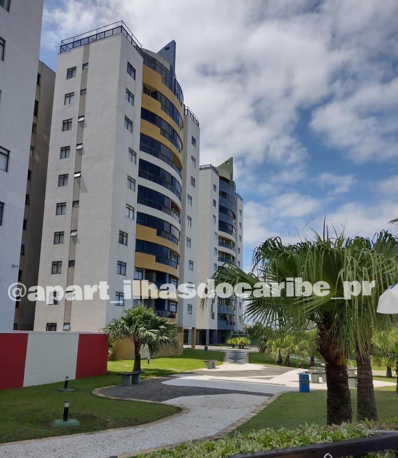 Apto Cond Ilhas Do Caribe - Pr - Beira Mar Matinhos Exterior foto