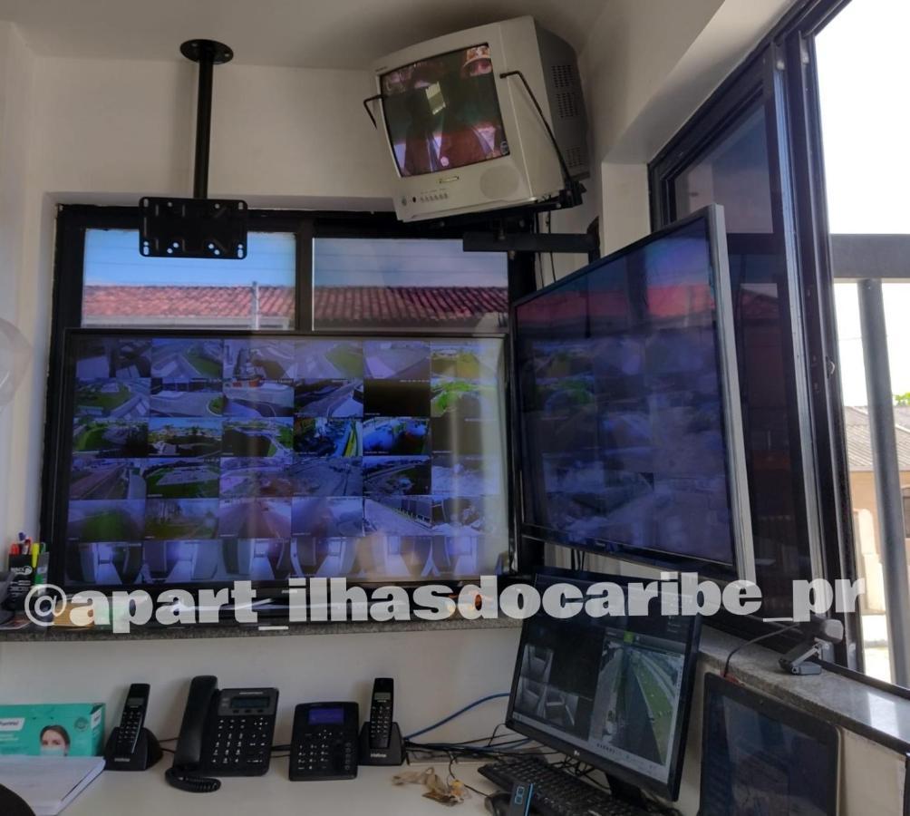 Apto Cond Ilhas Do Caribe - Pr - Beira Mar Matinhos Exterior foto