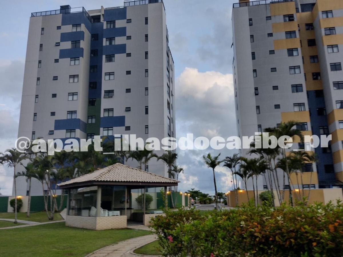 Apto Cond Ilhas Do Caribe - Pr - Beira Mar Matinhos Exterior foto